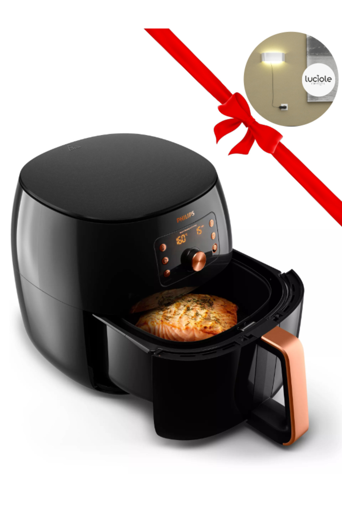 Philips Premium Tasarım XXL 7,3LT Aile boyu orijinal 2225W Airfryer