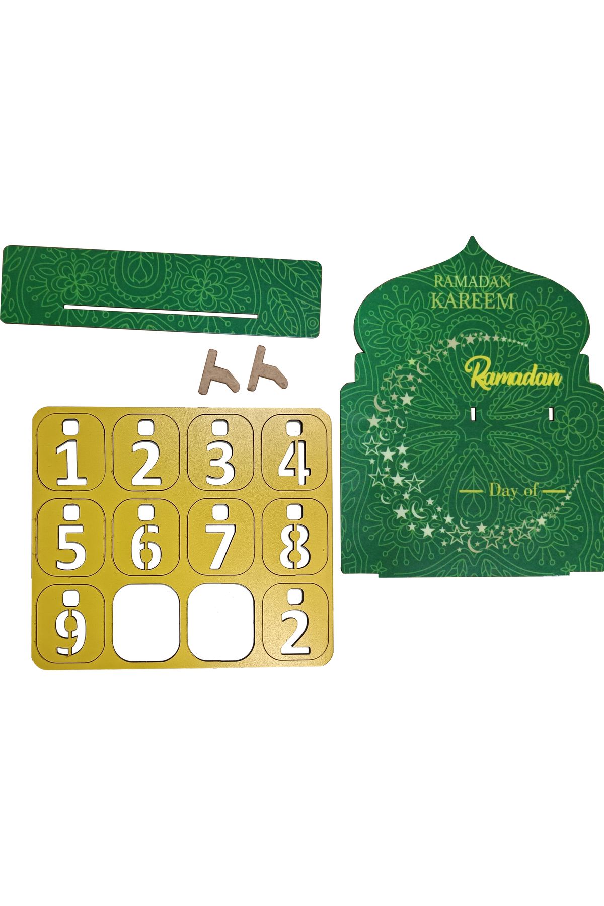 gift plus-Wooden Desktop Ramadan Calendar 4