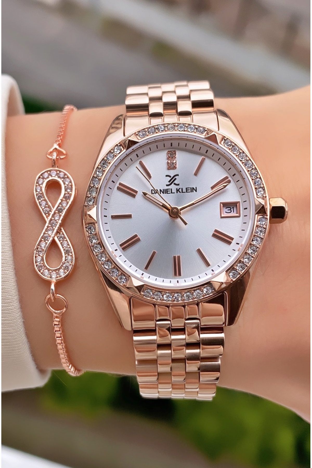 Daniel Klein Watch Pink Rose gold
