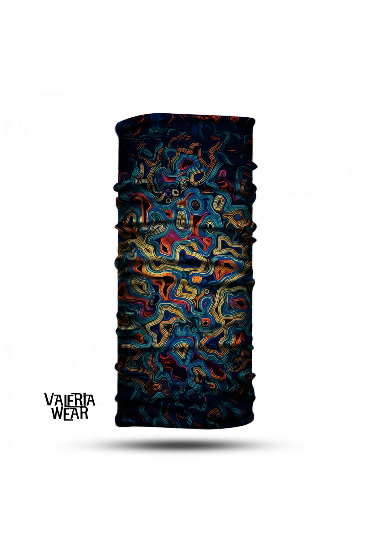 Vwear Otantik mavi Desenli Boyunluk Buff Baf Bandana Saç Bandı Fiyatı ...
