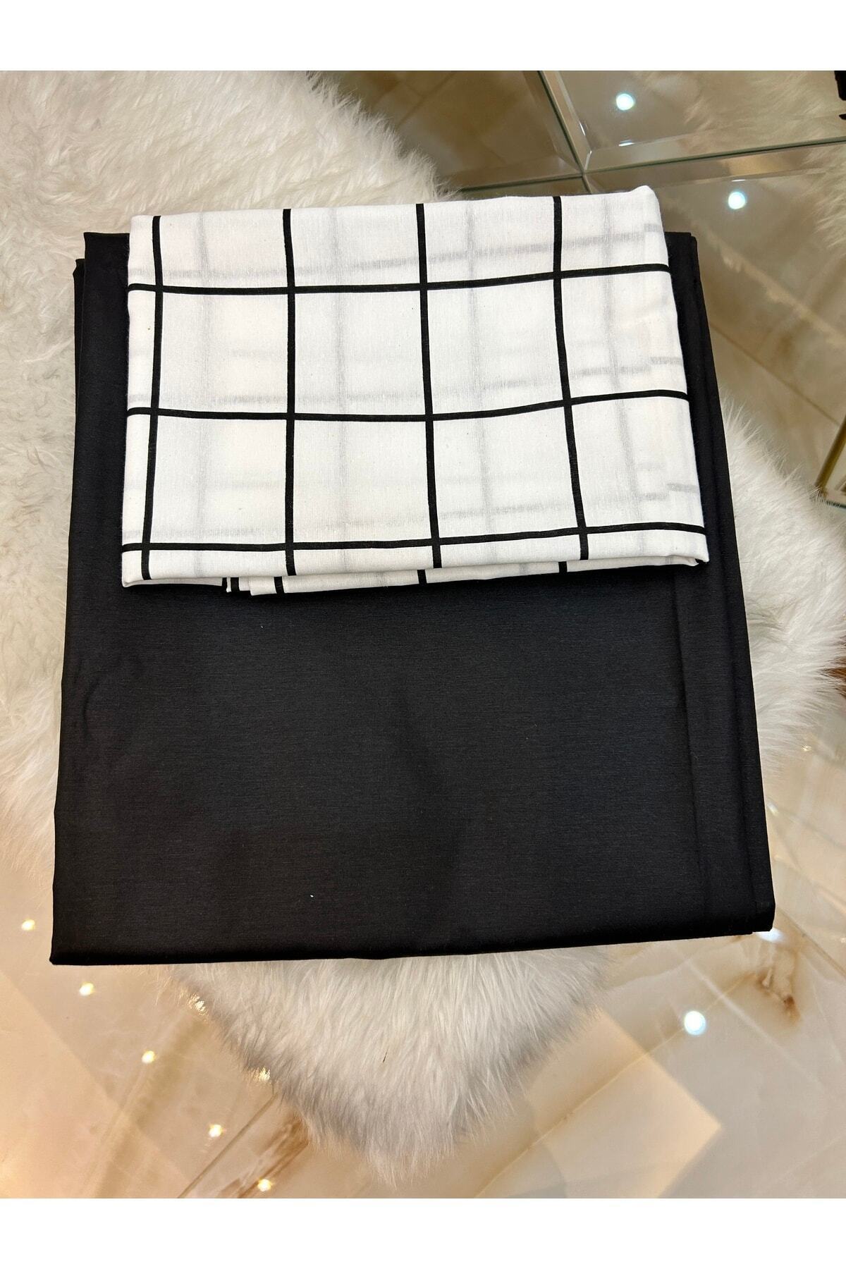 سرویس ملحفه یک نفره  مشکی Özcan Ev Tekstil | TYC00741320971 اورجینال - تصویر 3