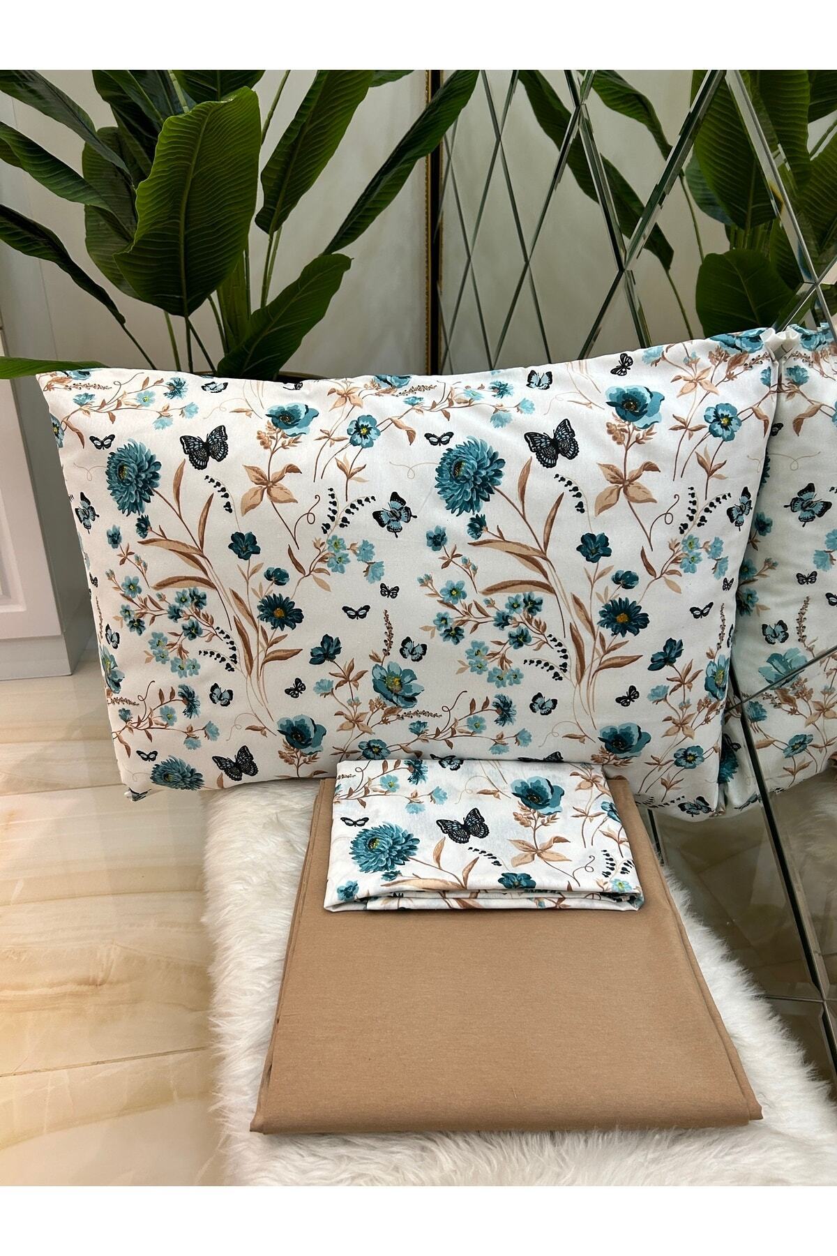 Özcan Ev Tekstil Life Double Charafe Set with Pillows- Trendyol