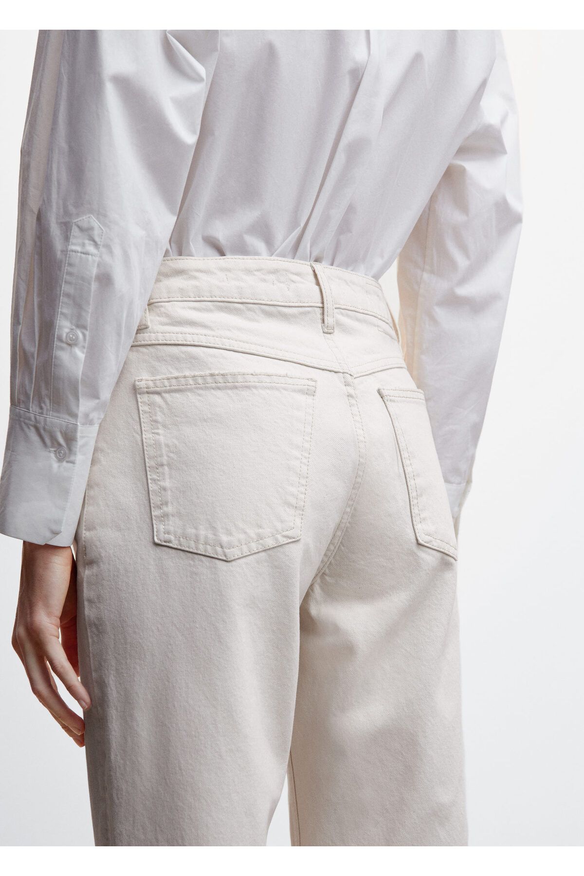 Ekru Kadın Jeans 37065937