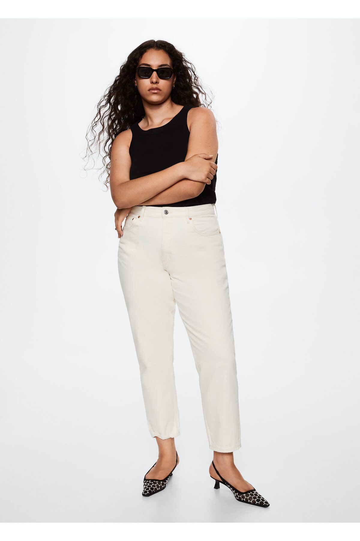 Ekru Kadın Jeans 37065937