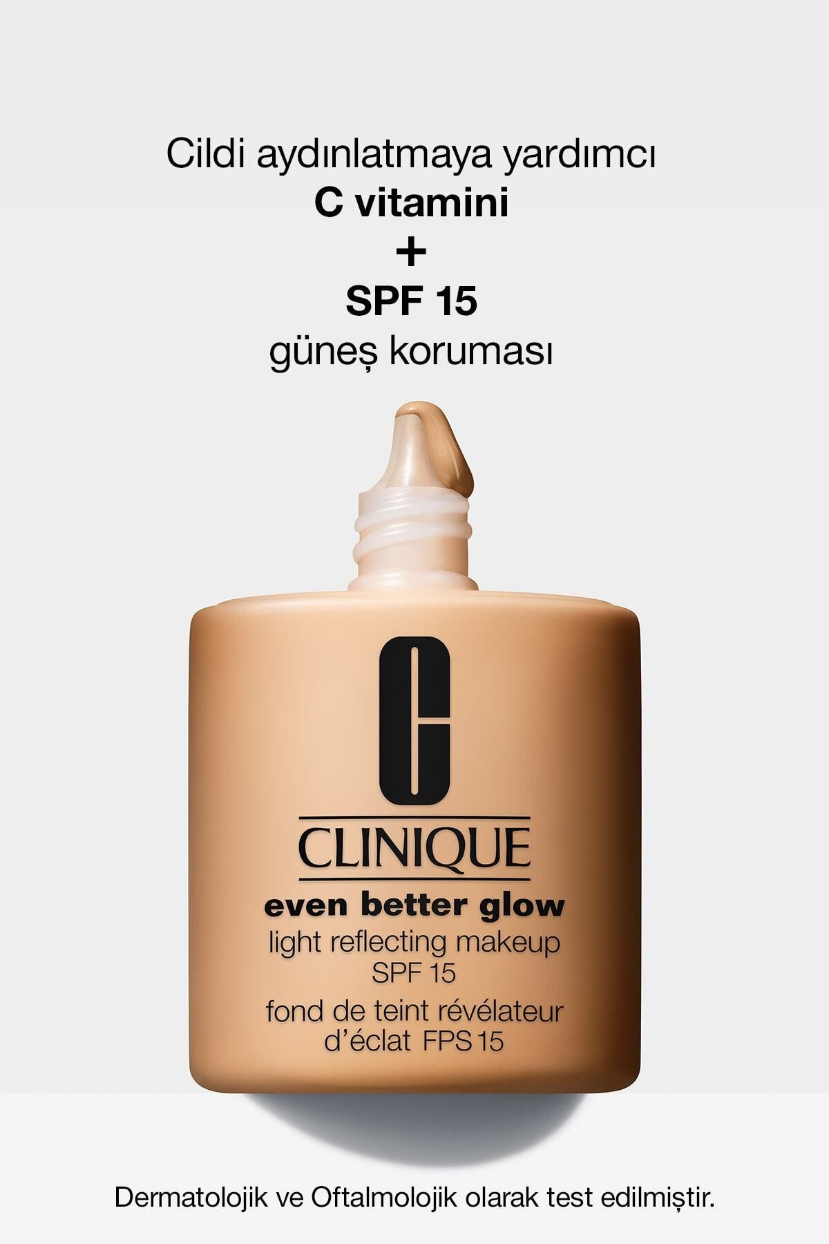 Clinique-Foundation - Wn 12 Meringue - Even Better Glow Makeup Spf 15 5