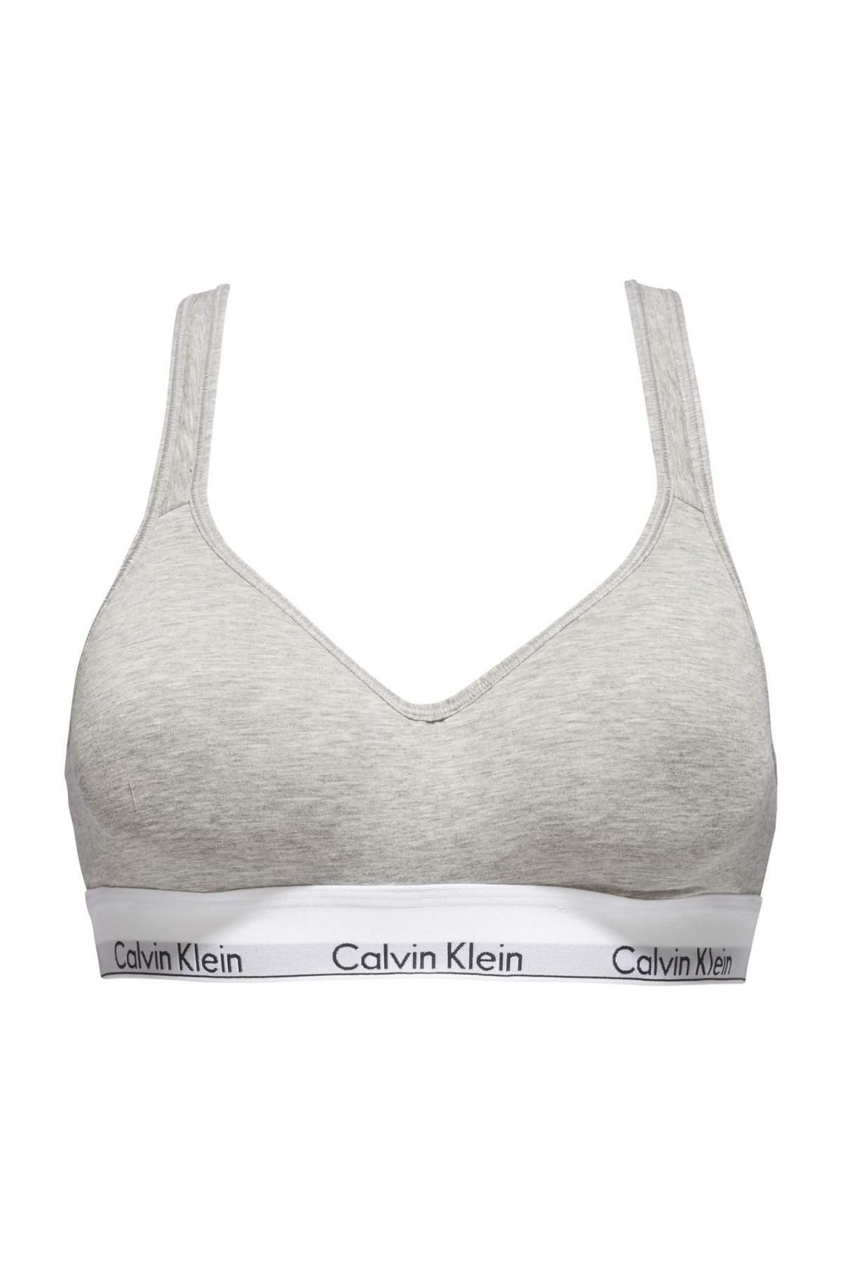 Gray calvin klein bra new arrivals