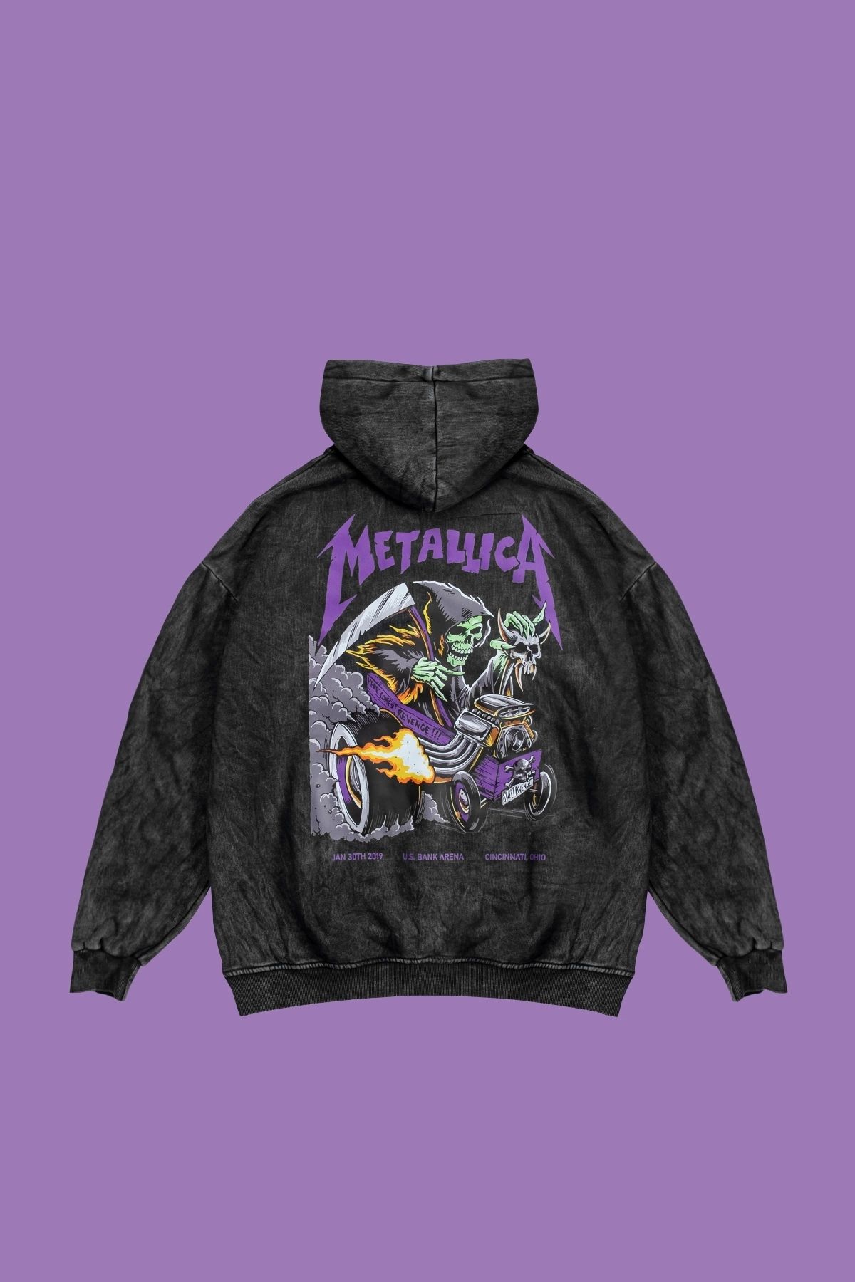 Metallica outlet pullover hoodie