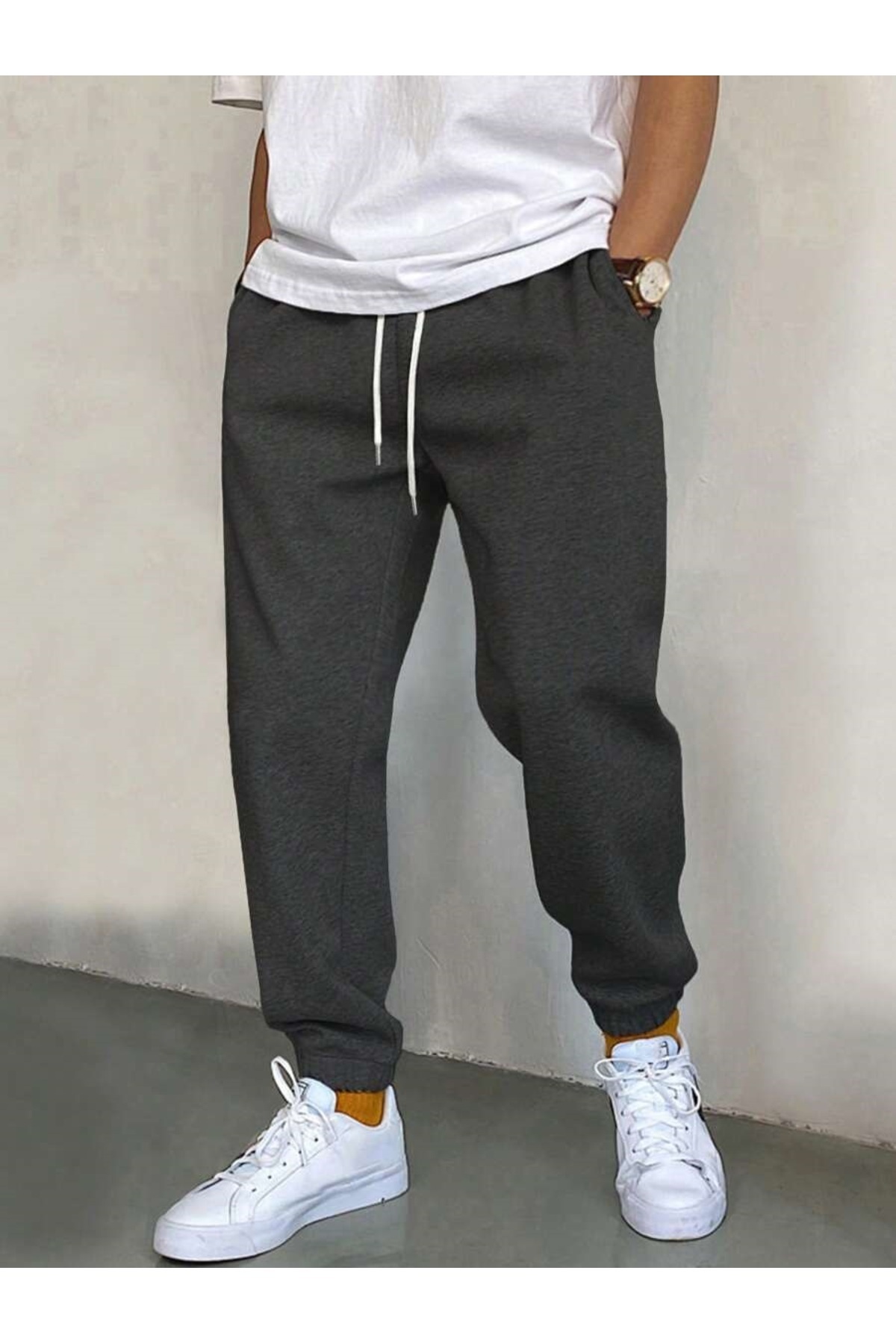 MOONBULL  Erkek Belden Bağlamalı Eşofman Altı - Görsel 4