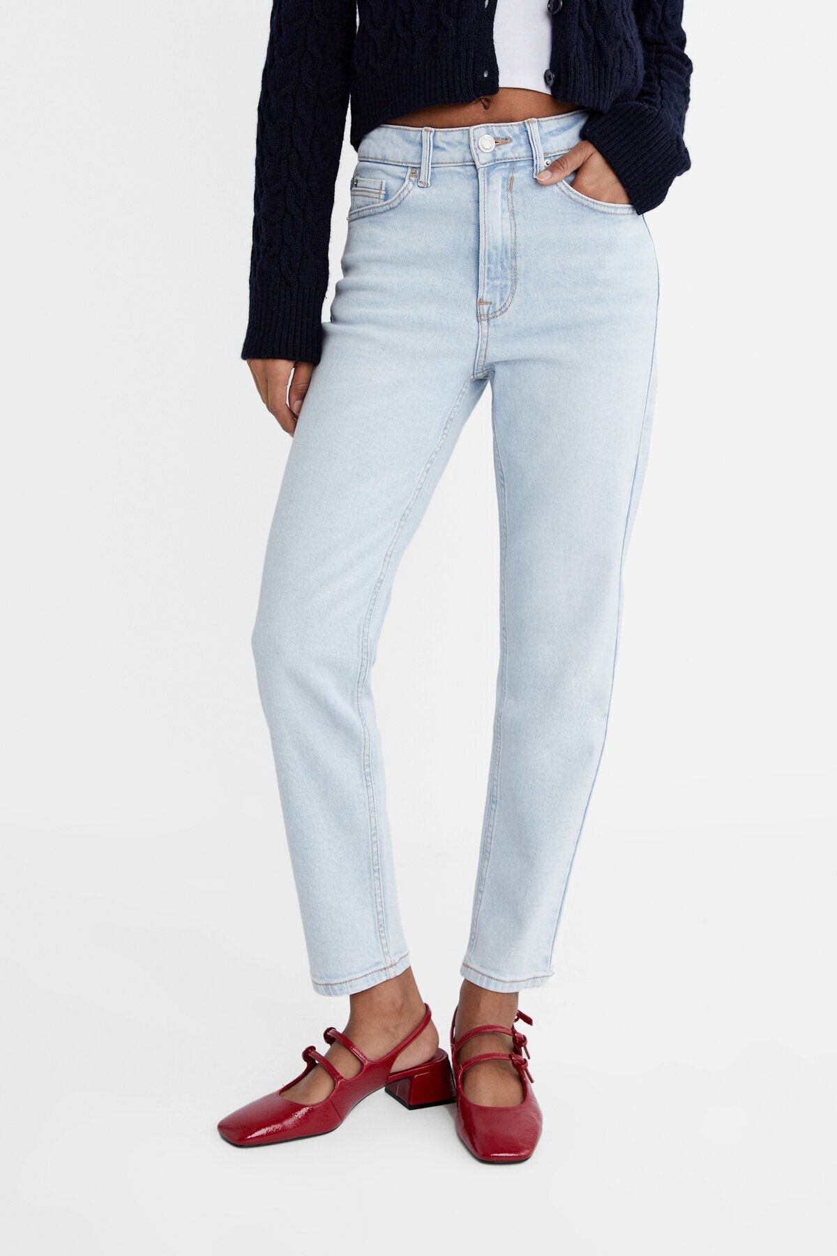 Jean slim mom clearance