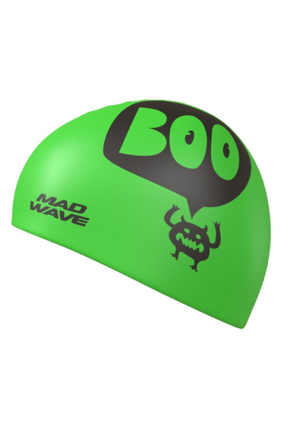 کلاه شنا سبز دخترانه و پسرانه بچگانه استخوان سیلیکون بو اورجینال Mad Wave