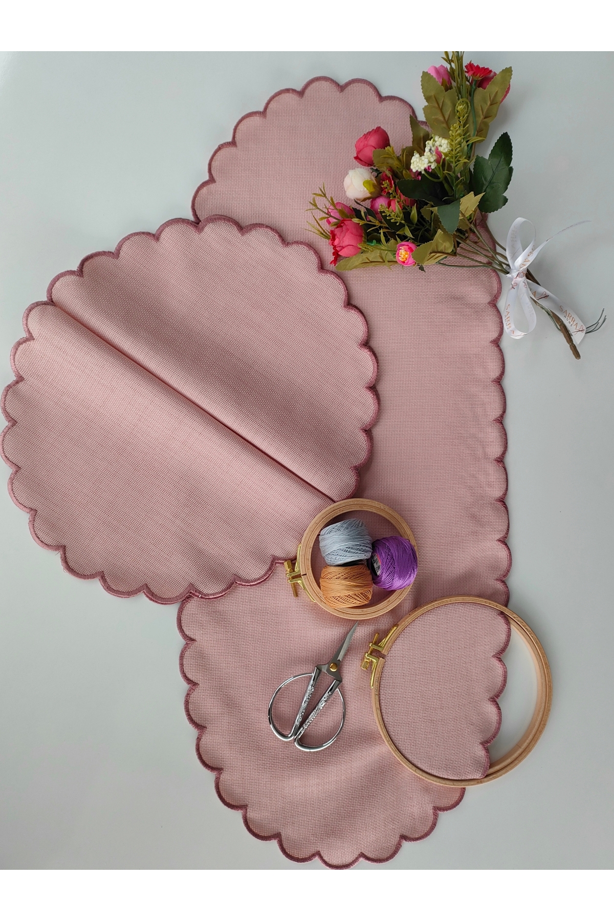 3 PIECES REYHAN ROOM SET - POWDER