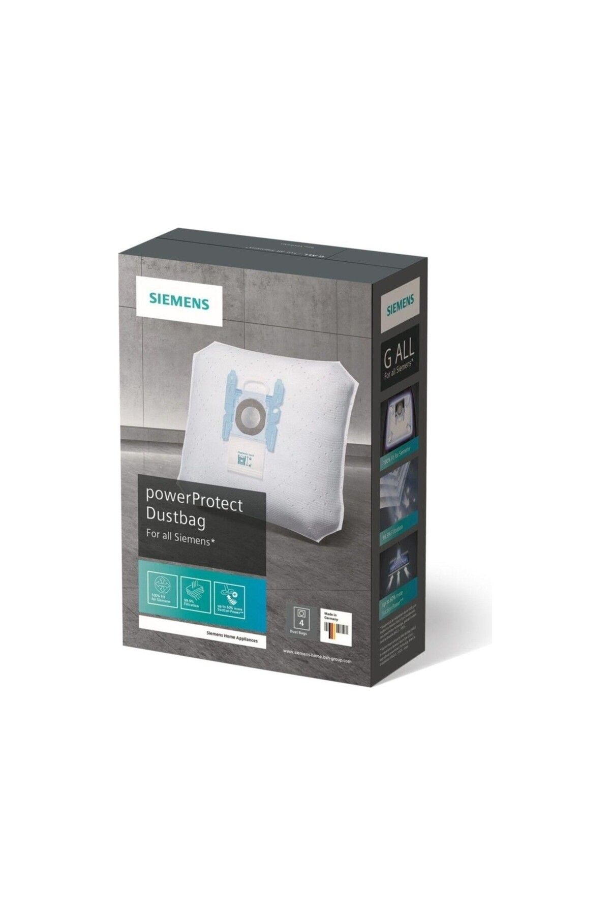 Siemens dust bag store