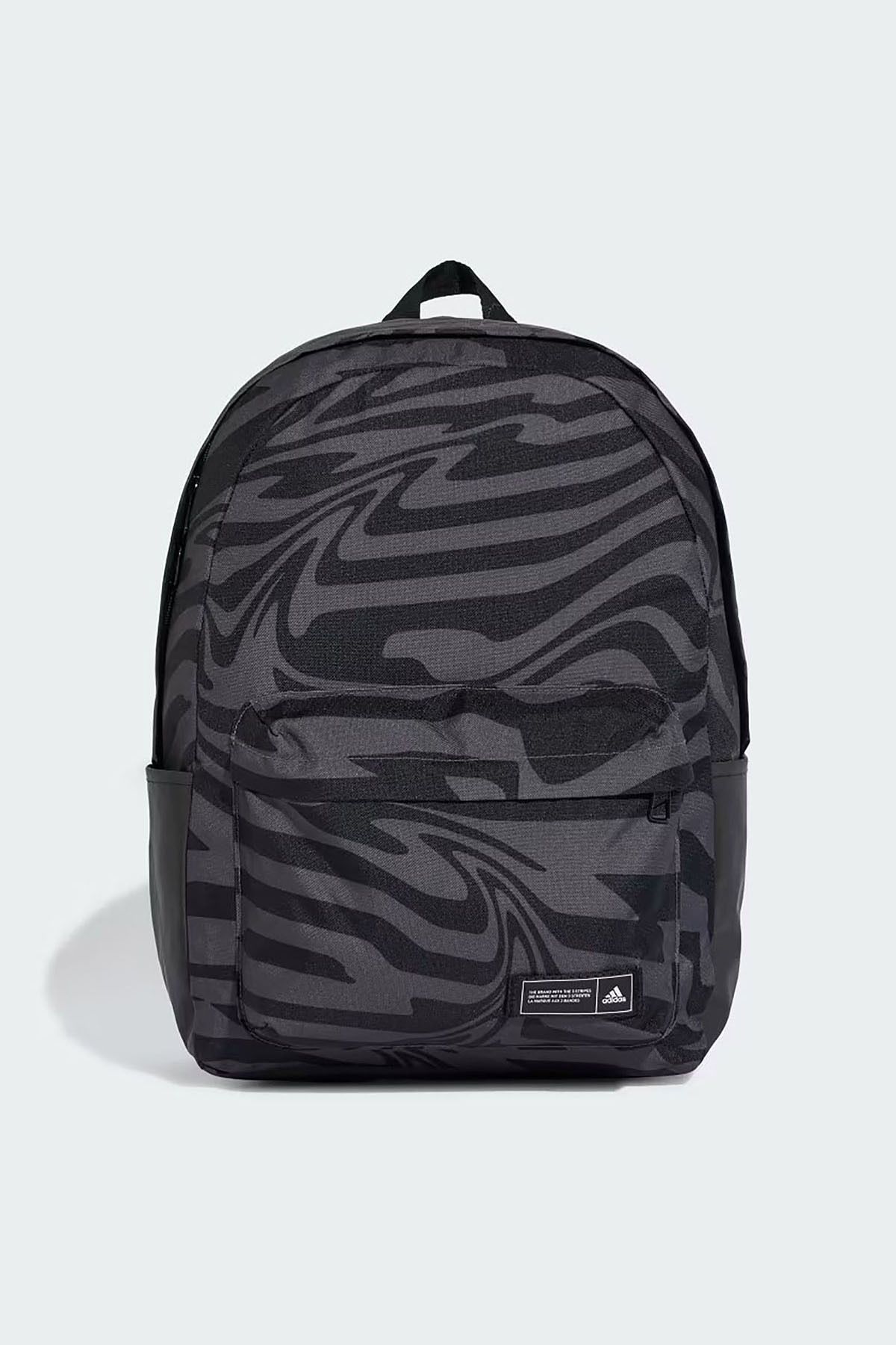Plain black adidas backpack hot sale