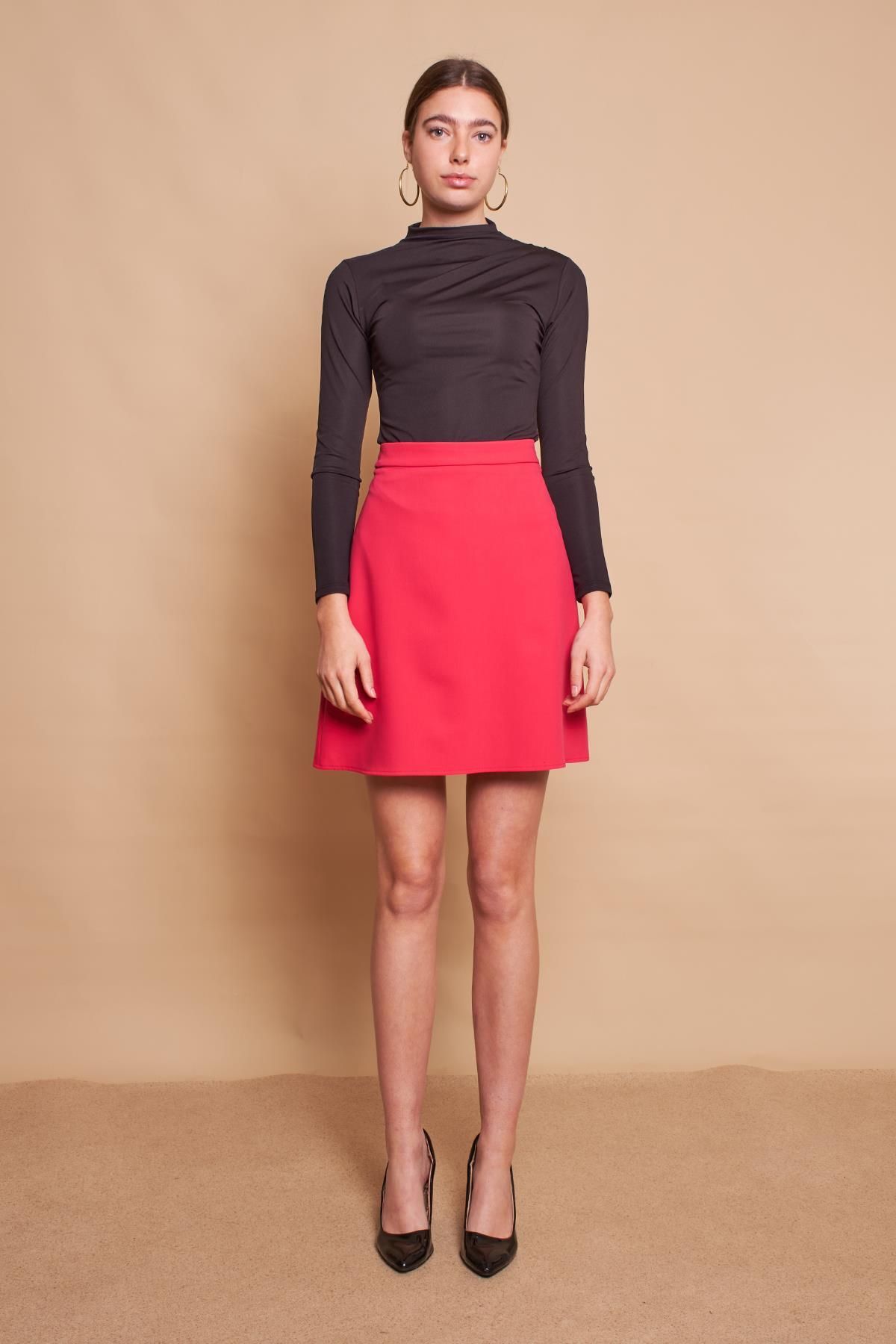 A line skirt 2025 how much fabric