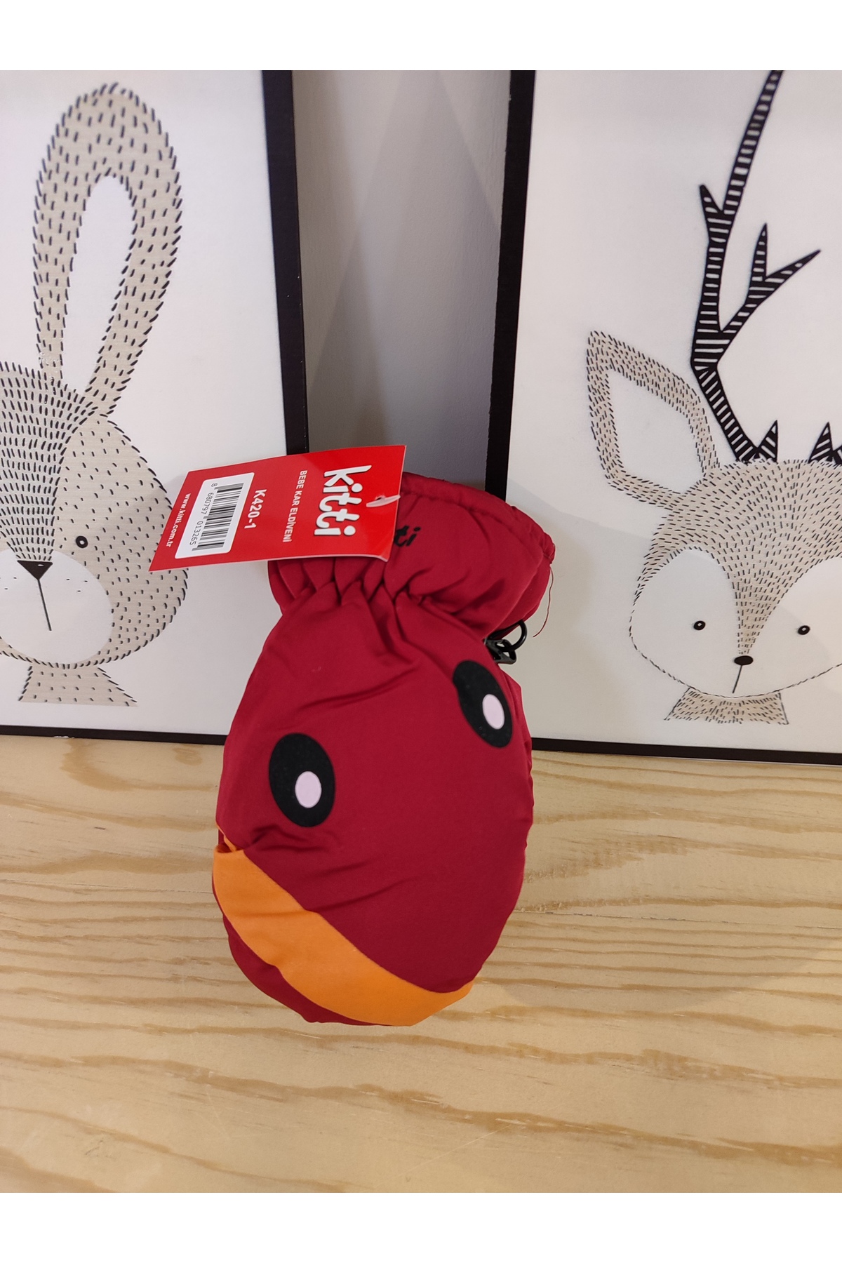 Monkabox BEBEK ÇOCUK KAR ELDİVENİ TEK PARMAKLI fotoğrafı 2 (önizleme)