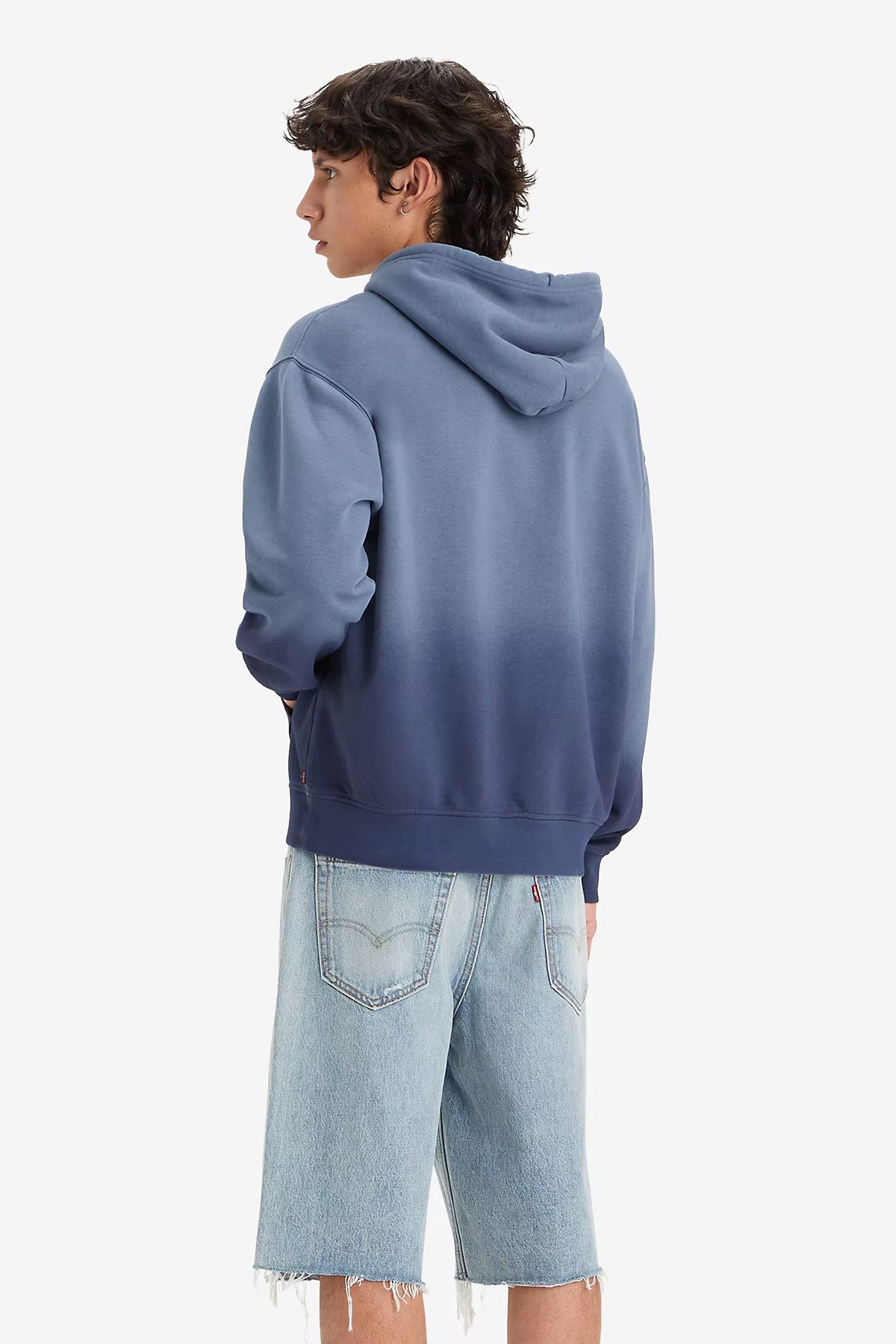 سویشرت آبی مردانه پنبه به طور منظم مناسب عرق A4233 Levi's