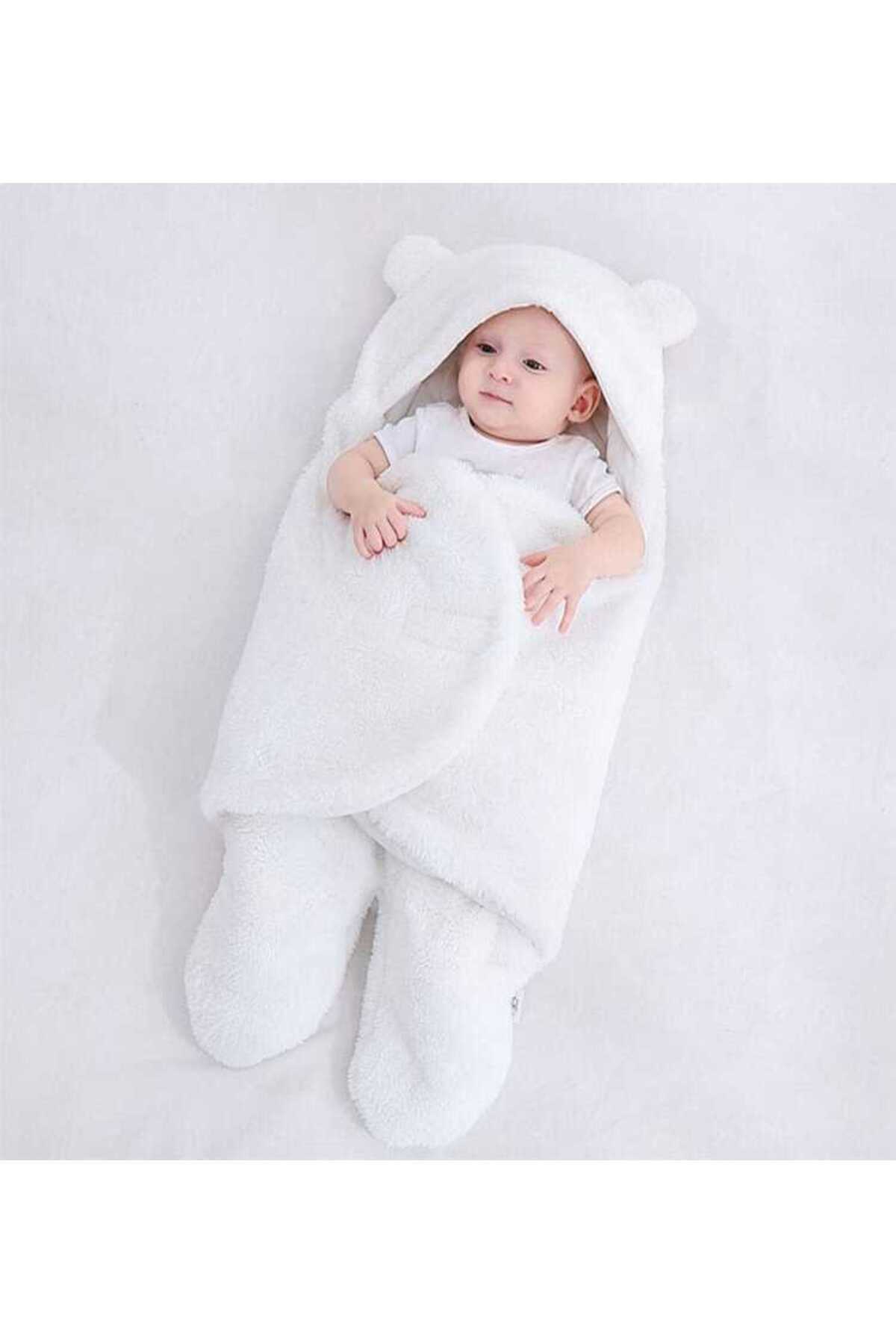 i lin baby Bebek Dış Kundak, Bebek Battaniyesi, Bebek Uyku Tulumu 75 x80 fotoğrafı 2 (önizleme)