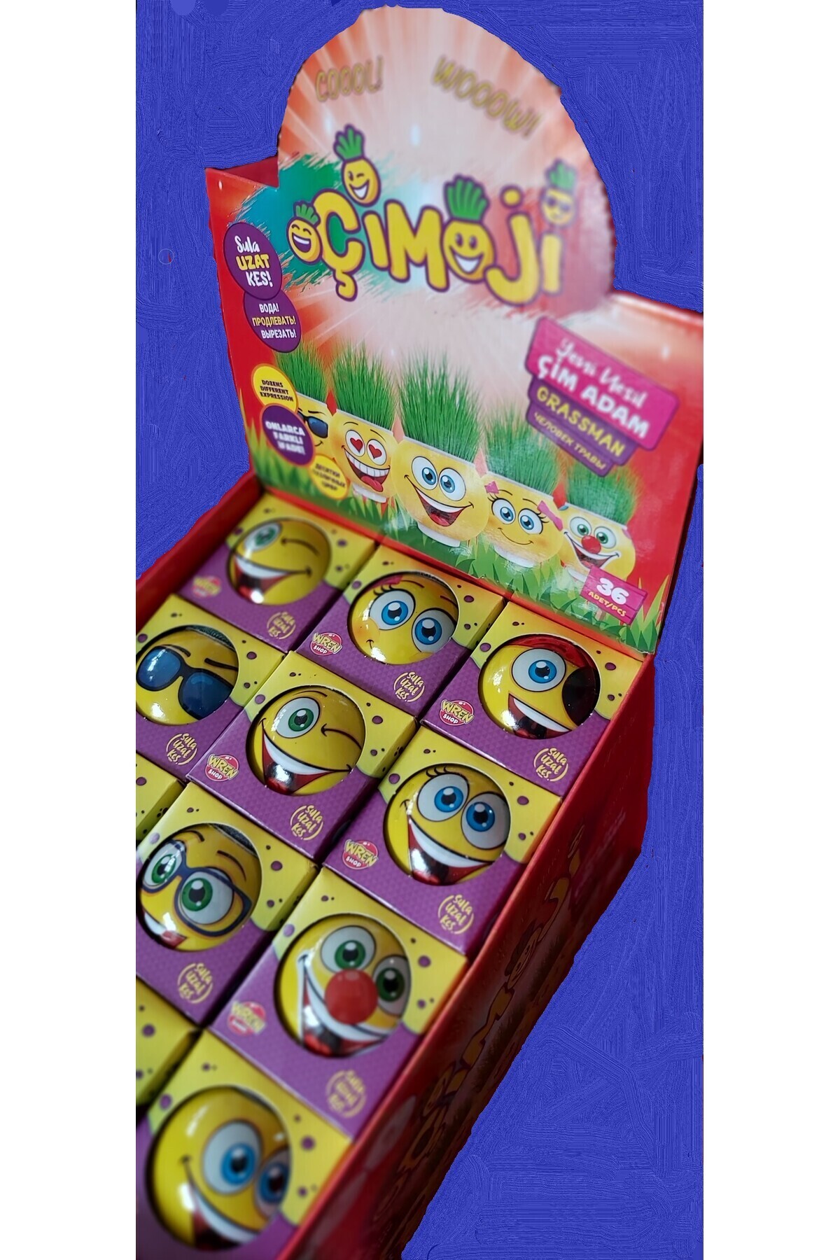 مرد علفی ۴۵ تکه، بستهٔ تک