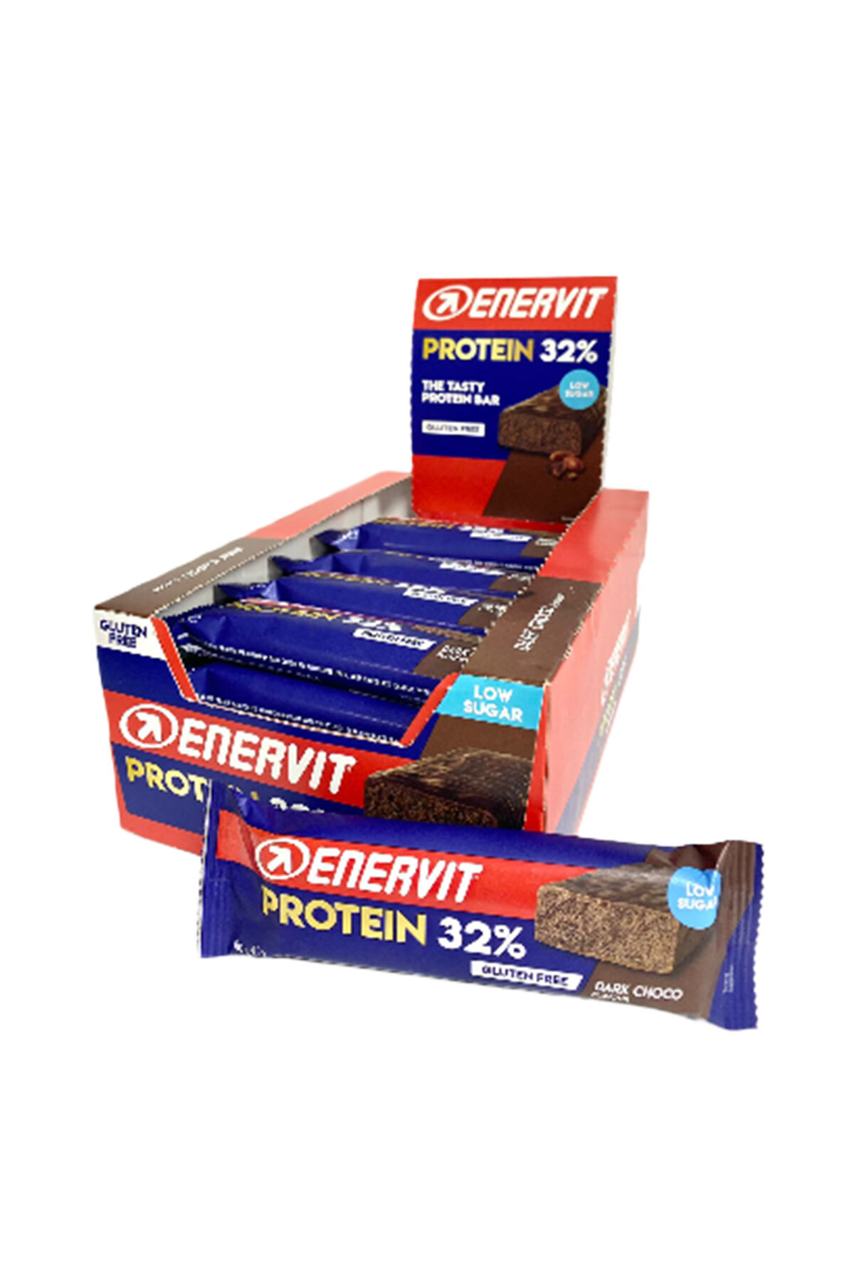 Enervit %32 Protein Bar 60gr 25 Adet - Bitter Çikolata