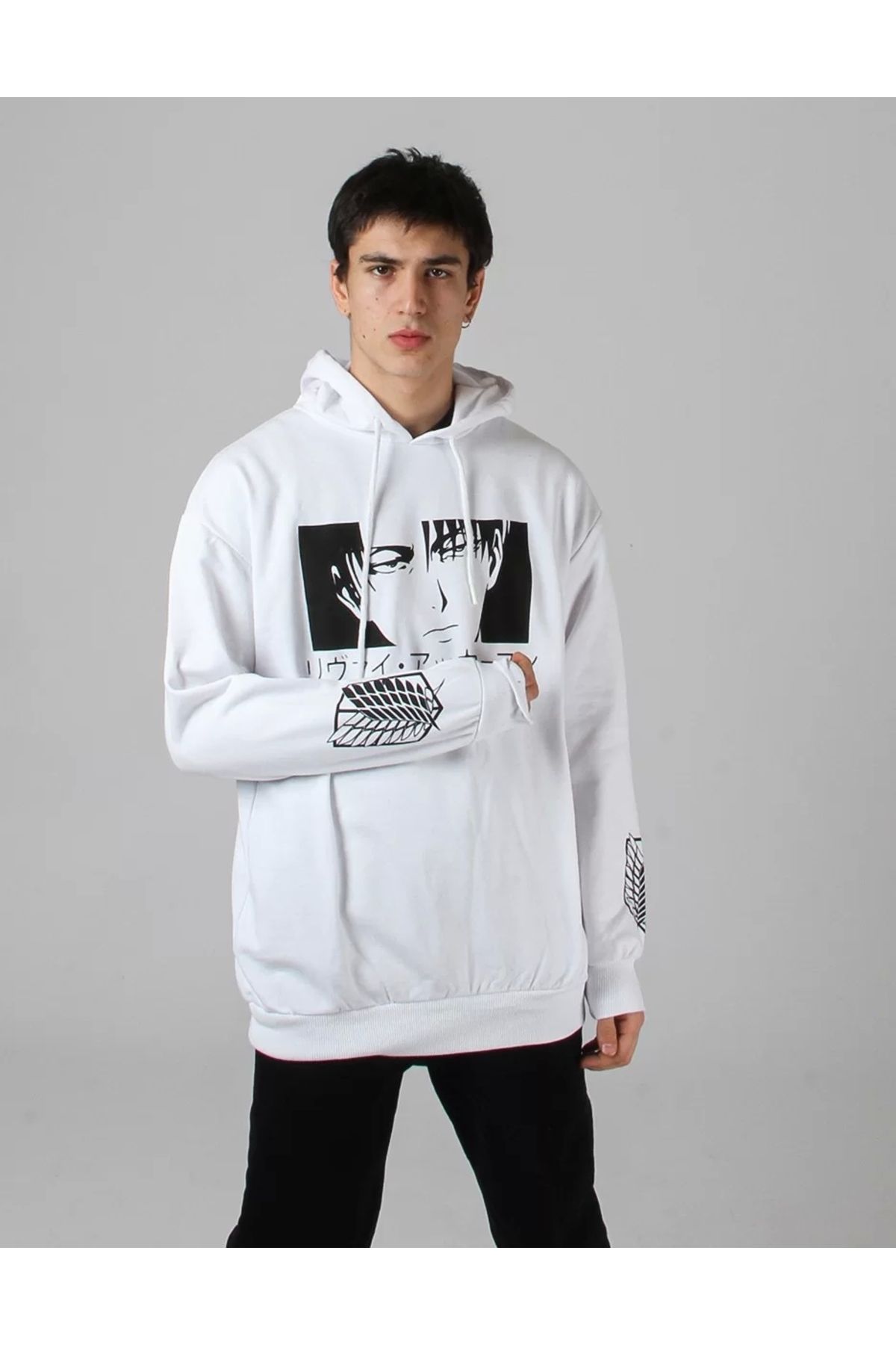 Levi deals white sweatshirt