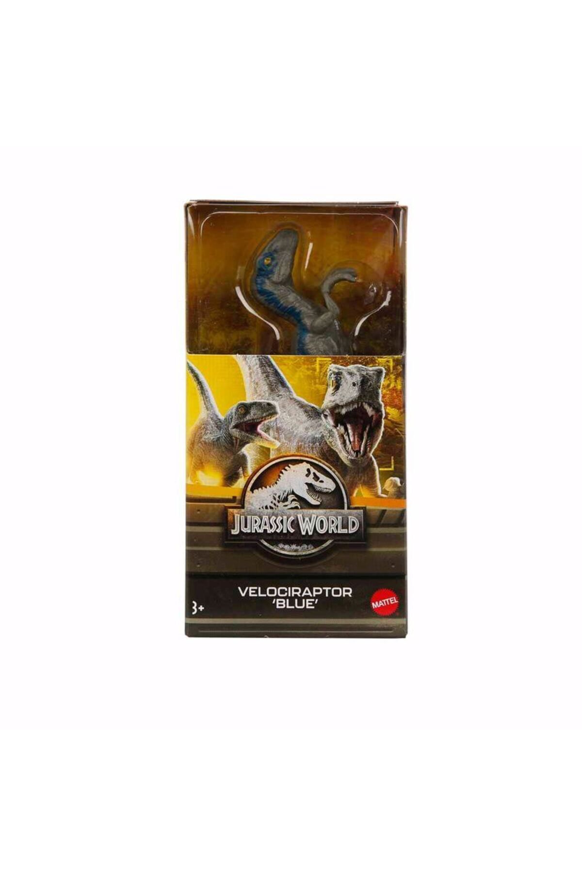 Jurasic World-Jurassic World Velociraptor Dinosaur Figure - Hmk81 15 Cm, Blue 2
