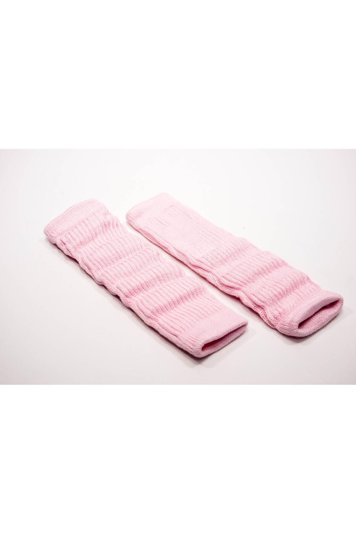 جوراب صورتی دخترانه و پسرانه بچگانه ساق رقص باله مدرن ان Starever Meridyendukkan Pink Decathlon