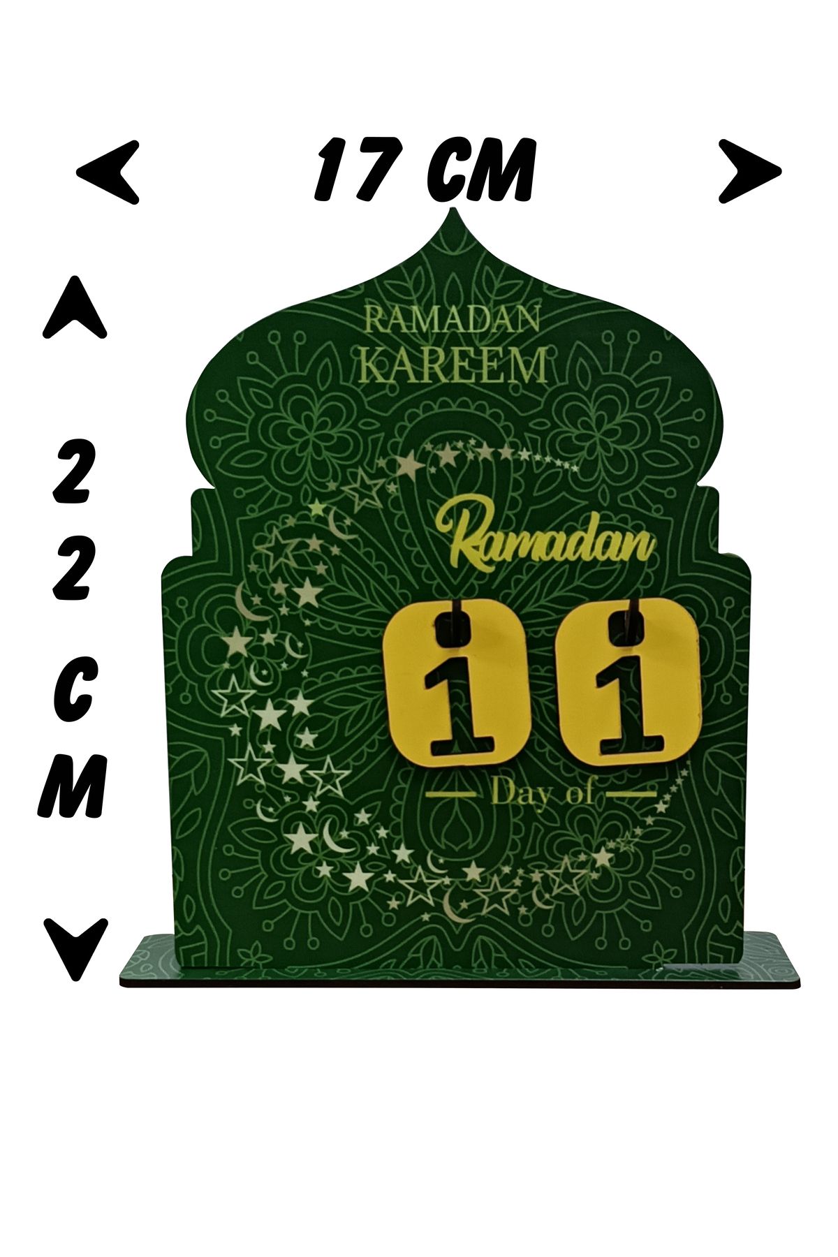 gift plus-Wooden Desktop Ramadan Calendar 5