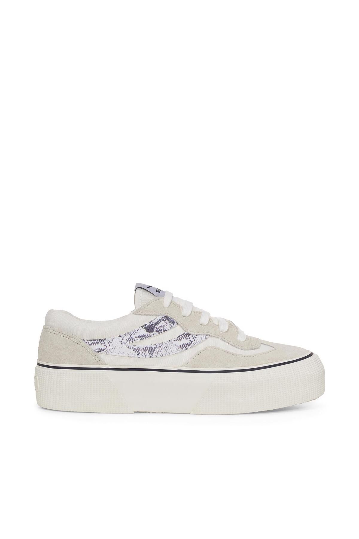 کفش ورزشی سفید زنانه دم پرستو Revolley 3041 Superga
