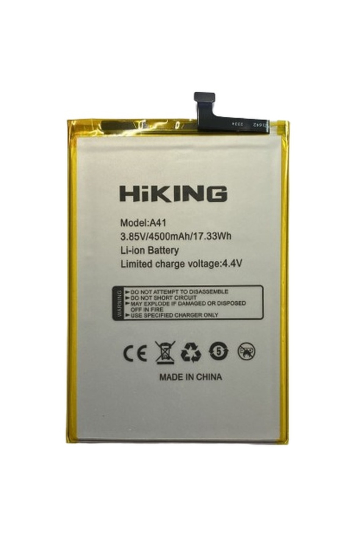 SenalStore Hikıng A41 Pil Batarya 4500 Mah + Tamir Seti