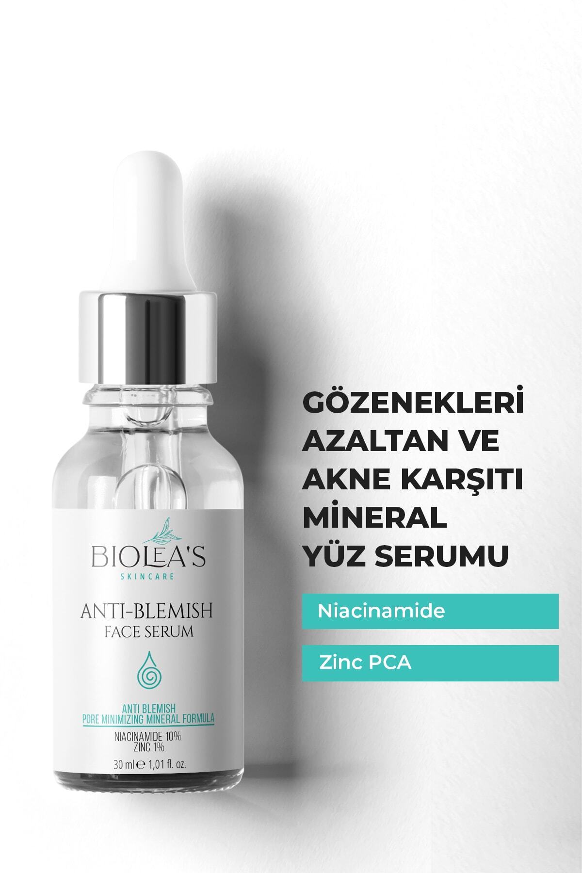 Gözenekleri Azaltan Ve Akne Karşıtı Mineral Yüz Serumu Niacinamide 10% + Zinc Pca 1% 30 Ml