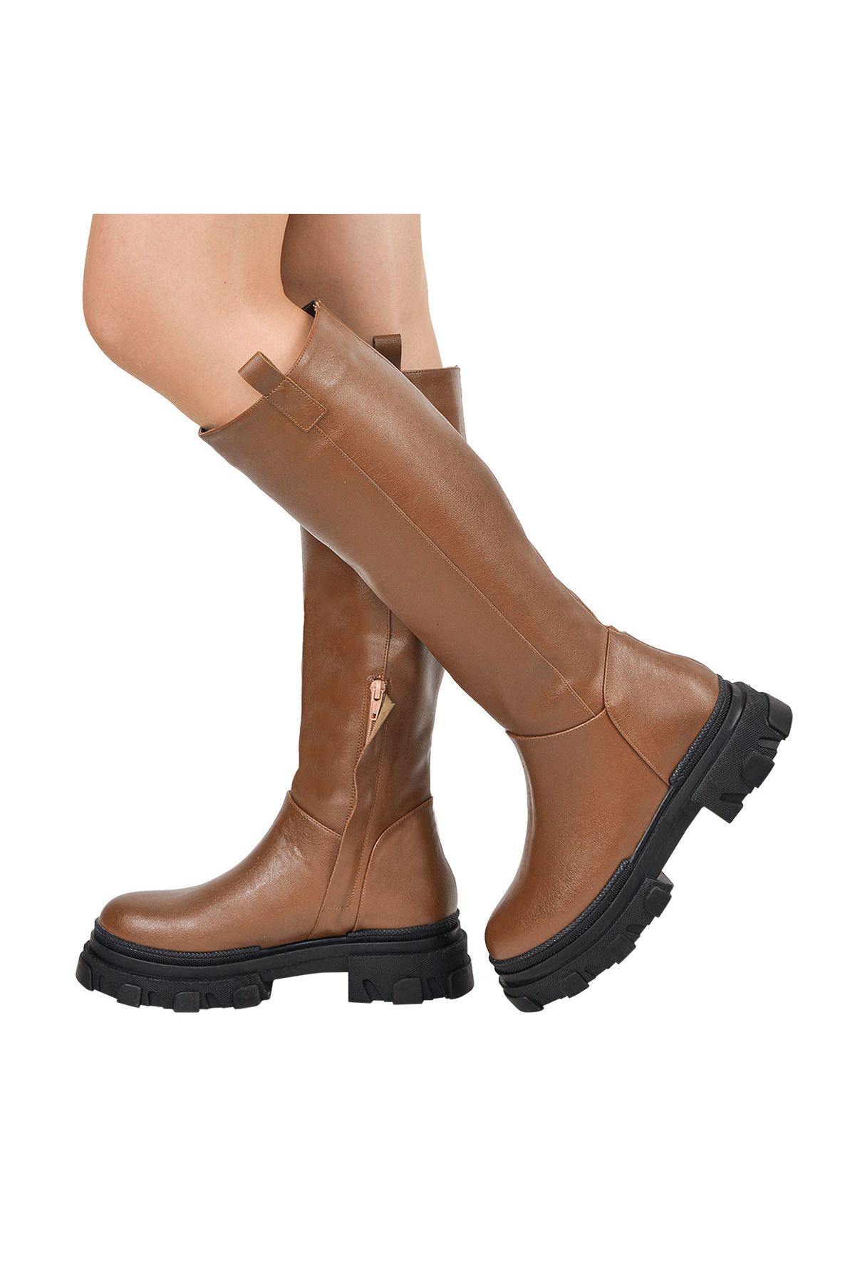NOOSY Cizme De Damă Bronzate Femeie - 38