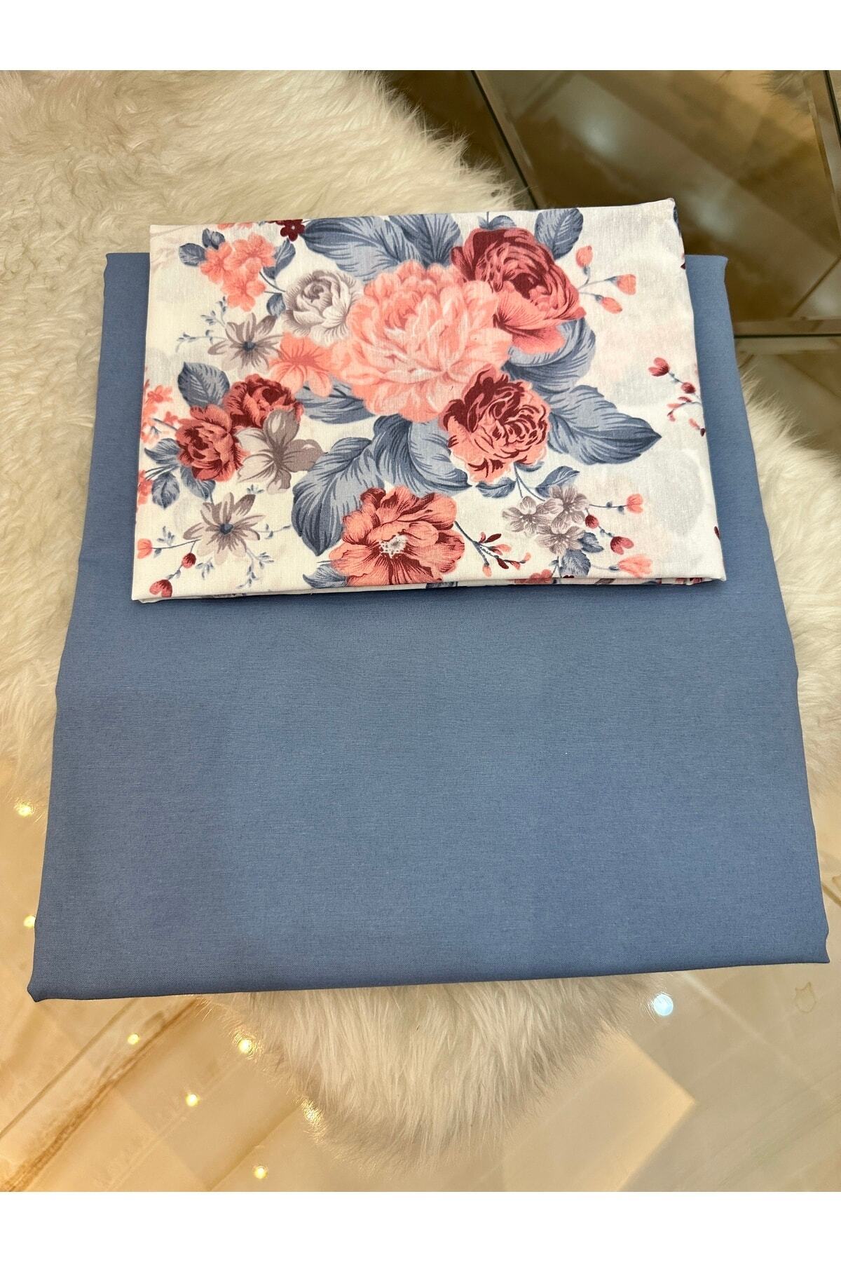 سرویس ملحفه دو نفره  آبی سرمه ای Özcan Ev Tekstil | TYC00829409544 اورجینال - تصویر 3