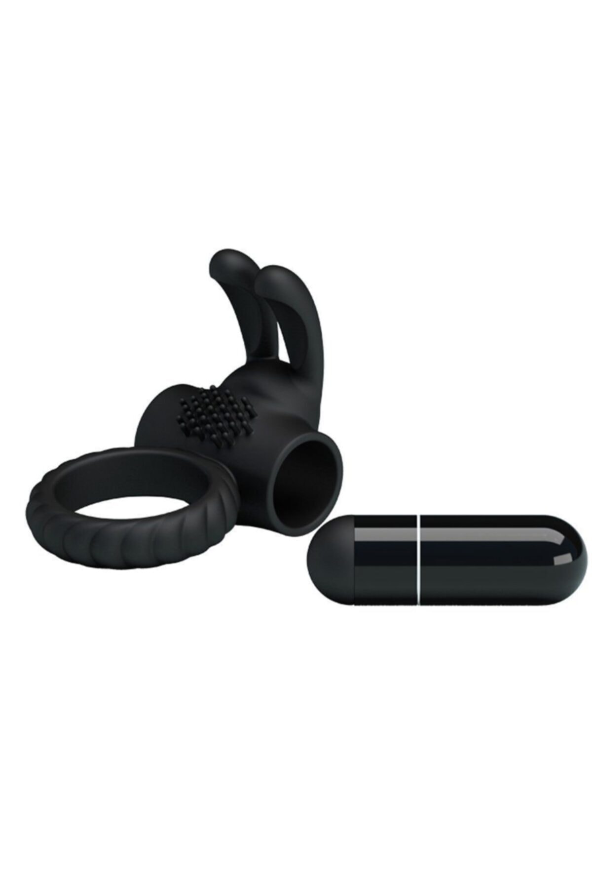 Ms Lüks Pretty Love Eudora Klitoris Uyarıcı Penis Cock Ring 3