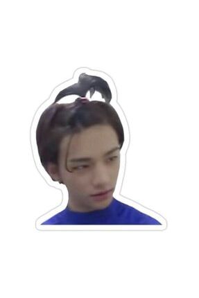 Skz Hyunjin Meme Sticker Araba Oto Arma Duvar Sticker Ev Dekoratif Çıkartma 15 Cm X68T1817