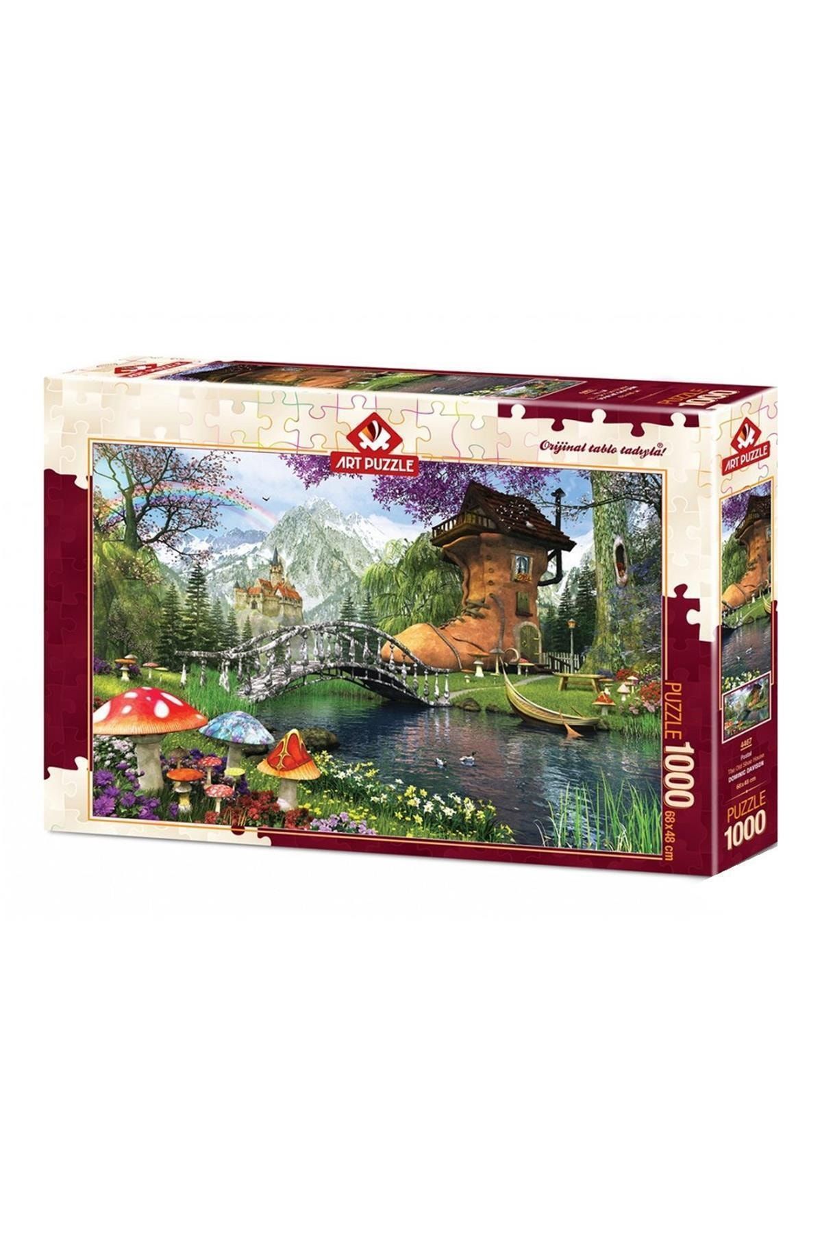 پازل ۱۰۰۰ تکه ART PUZZLE طرح پستال کیفیت بالا با قطعات منحصر به فرد Sunman
