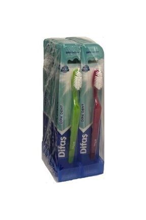 Diş Fırçası 12 Adet Renkli Diş Fırçası ASEL0754