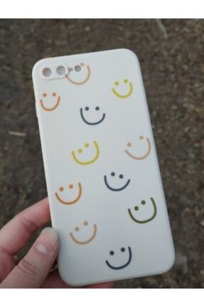 Iphone 8 Plus Smile Desenli Baskılı Lansman Koruyucu Kapak Kılıf ez-6173