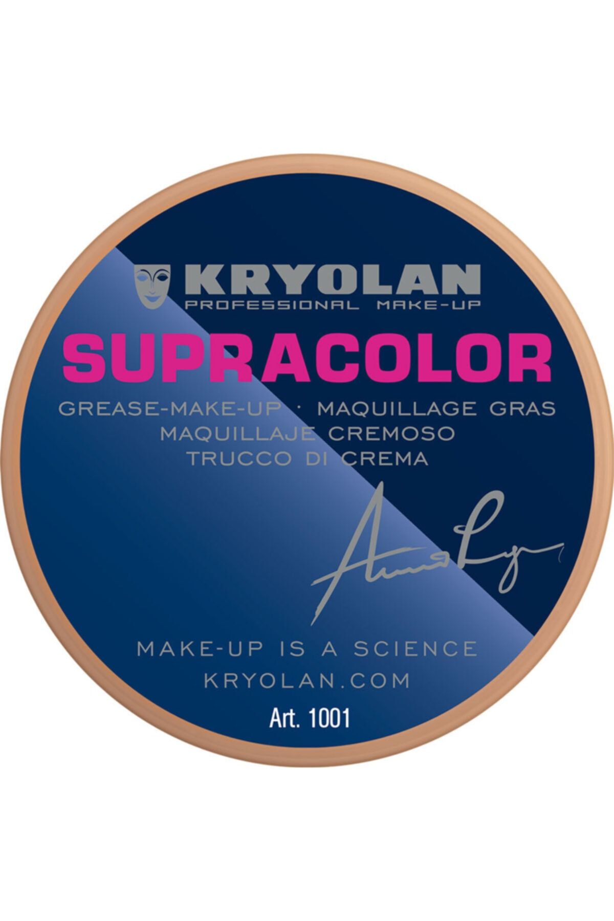 Kryolan پایه کرمی کوچک Supracolor® با حجم 8 میلی لیتر FS41