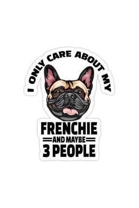 Fransız Ları, Fransız Bulldog Ları - Sadece Benim Fransızcım Ve Belki 3 Sticker 15 cm X68T17465