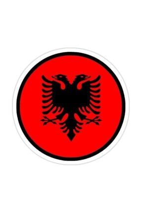 Arnavut Bayrağı Sticker X68T18899