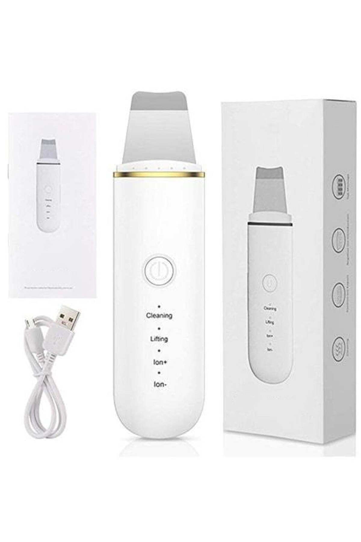 Mobee Ultrasonik Spatula Yüz Siyah Nokta Temizleme Aleti