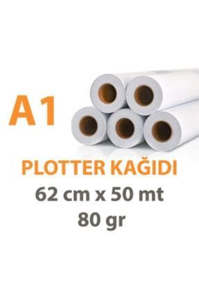 Rulo Resim Kağıdı Plotter 62 Cm Genişlik 50 Metre Uzunluk 80gr (A1) plotter62cmx50