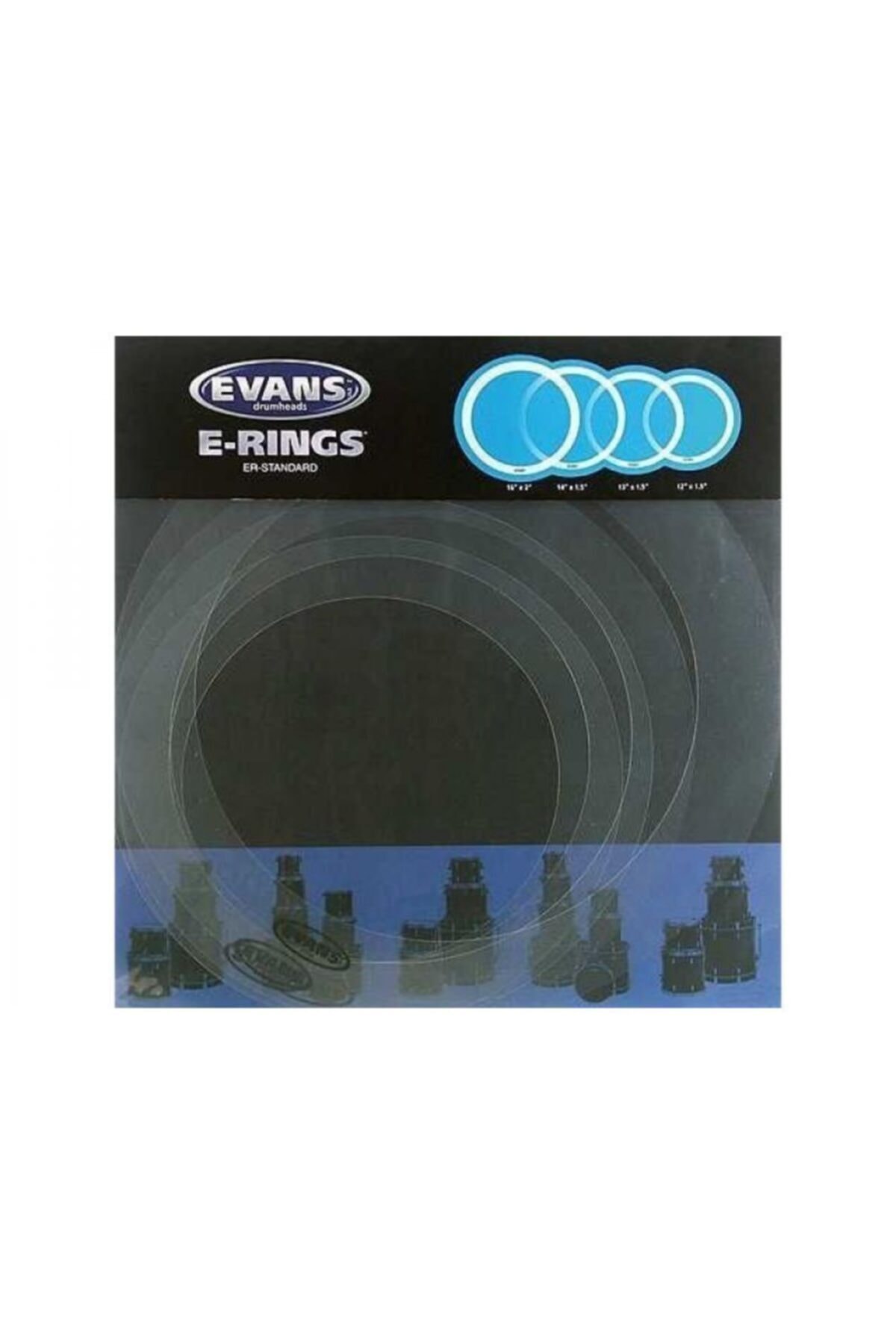 EVANS Estd Davul Susturucu Set E-ring 12-13-14-16