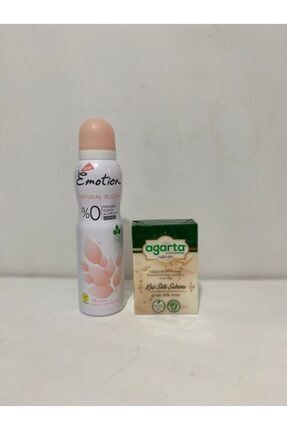 Natural Bloom Deodorant ve Agarta Keçi Sütü Sabun SETDEO87