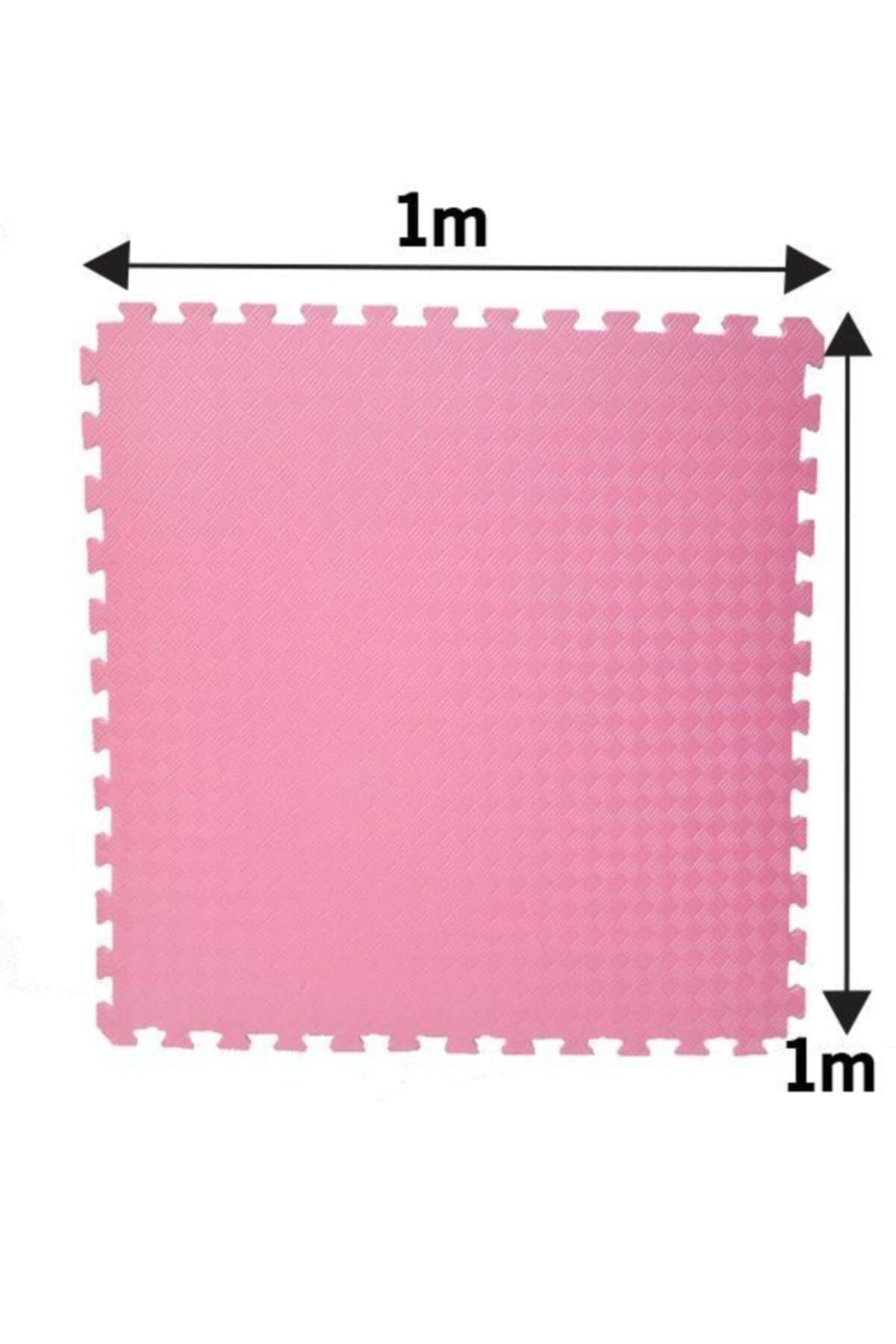 Genel Markalar Pembe Tatami Yer Zemin Minderi 100x100 cm 13 mm fotoğrafı 2 (önizleme)