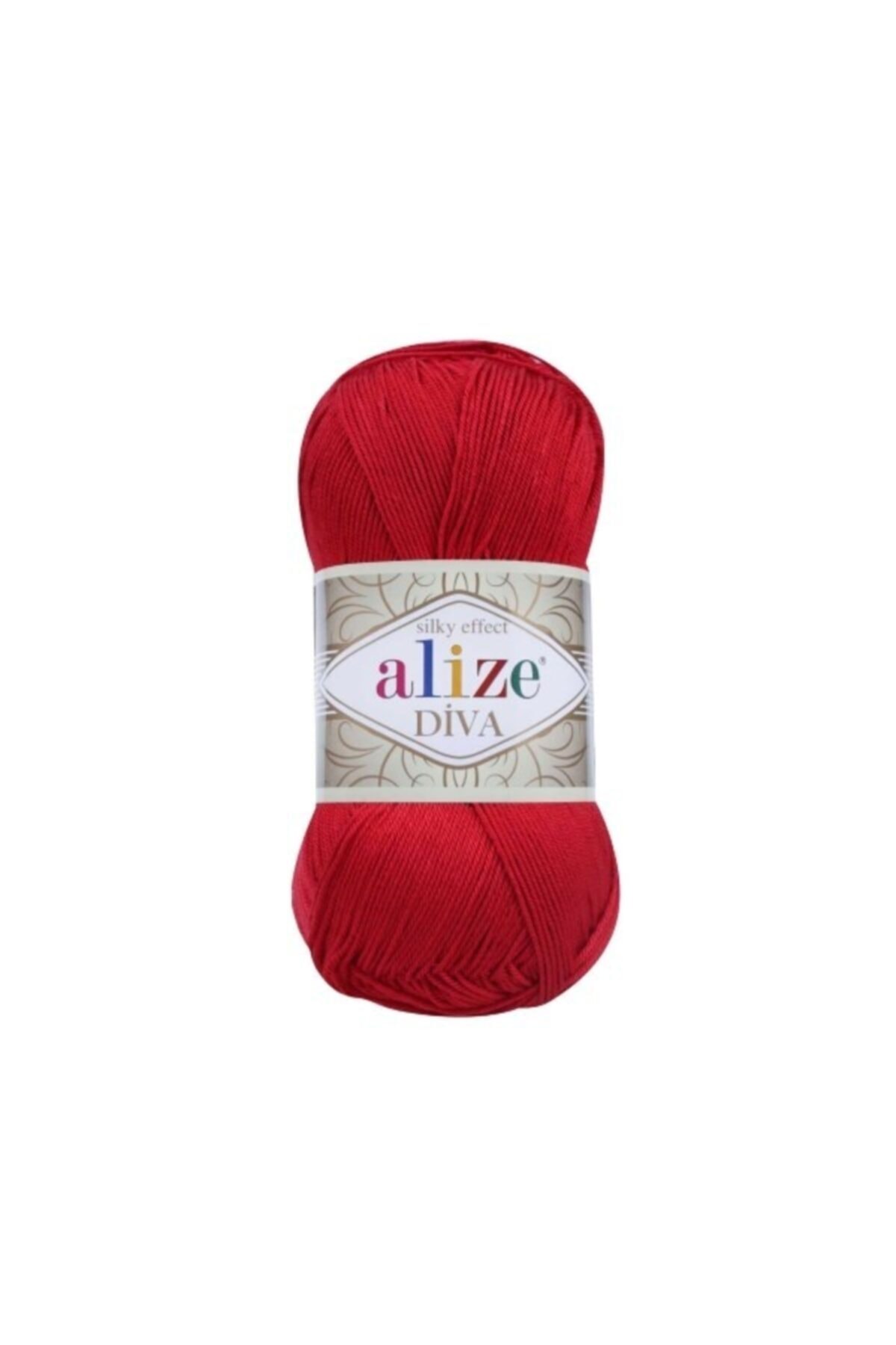 Diva Hand Knitting Yarn - 106 Dark Red