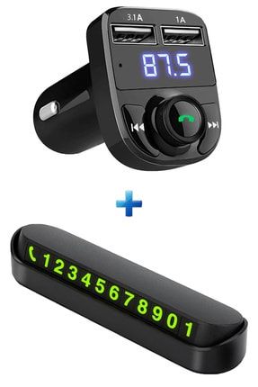 Peugeot 406 Uyumlu Araç Içi Aksesuar Seti Bluetooth Fm Transmitter Aç Kapa Numaratör Set4-714