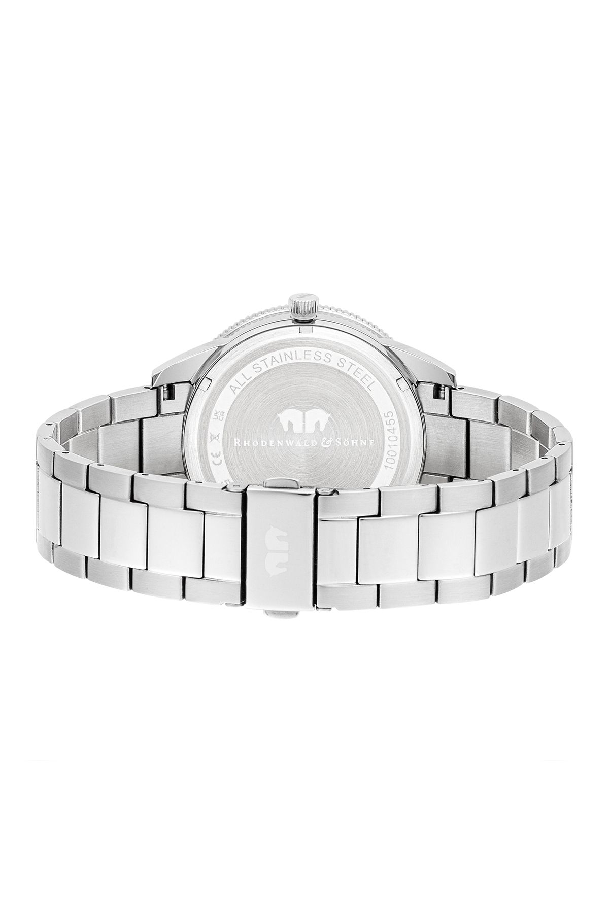 Rhodenwald & Söhne-Quarzuhr Herren Quarzuhr silber Edelstahl silber 4