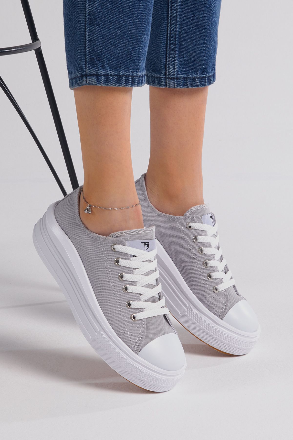 Grey canvas shoes womens new arrivals