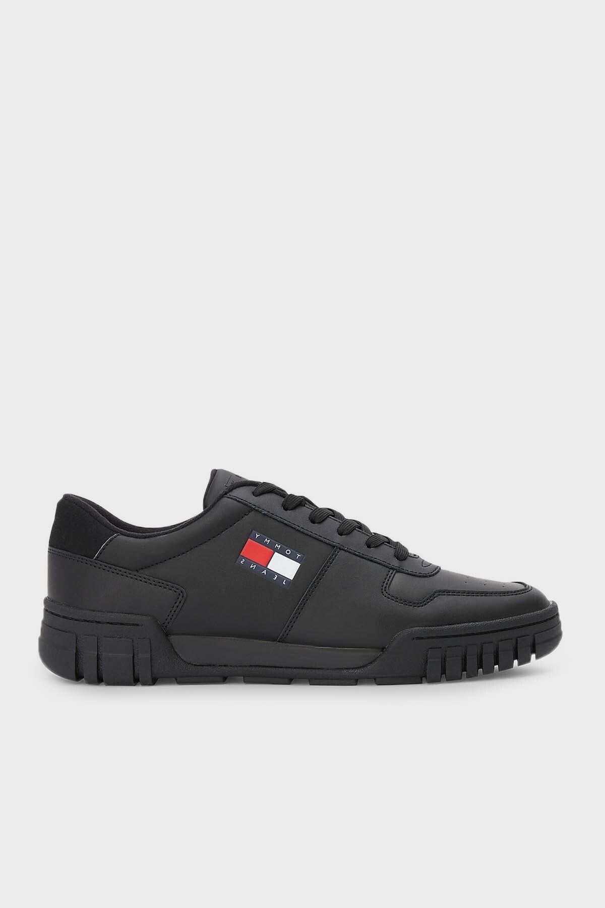Tommy Hilfiger Sneakers Black Flat Trendyol